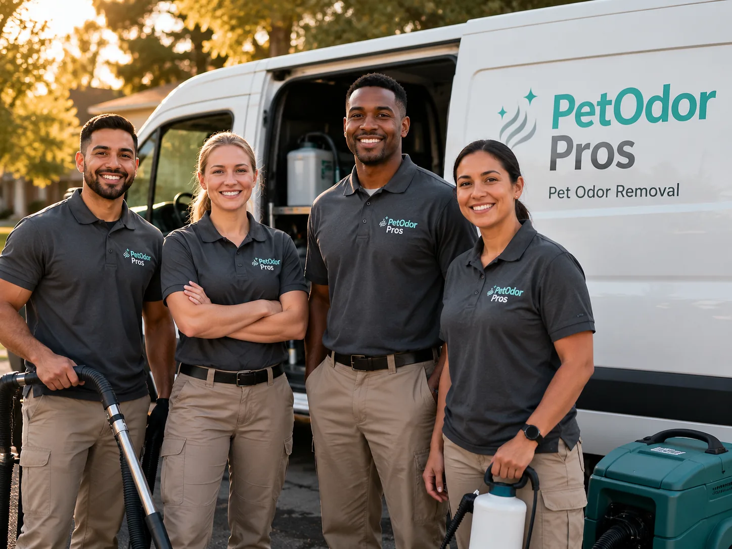 Pet Odor Removal team serving Walls, MS
